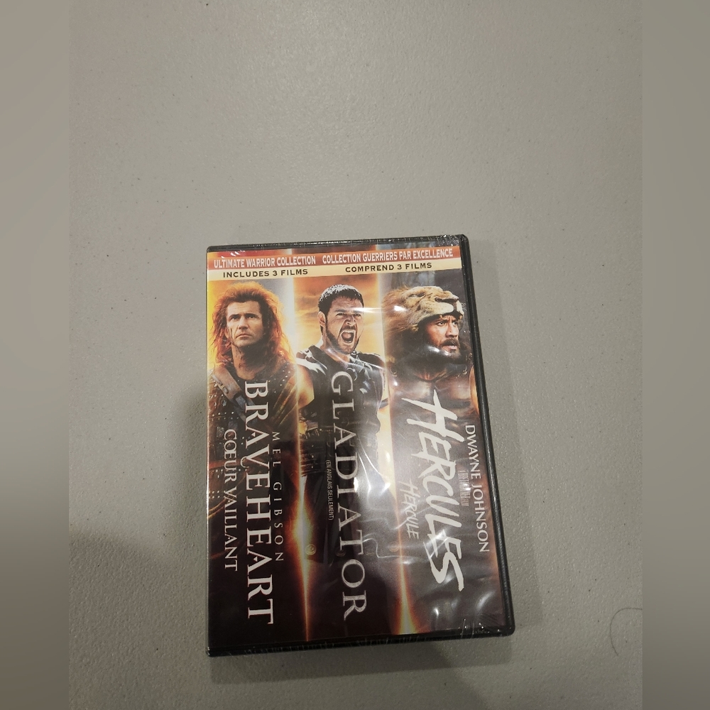 BraveHeart/Gladiator/Hercules Dvd